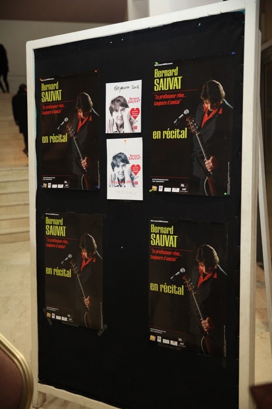 Bernard Sauvat Au Casino Du Liban